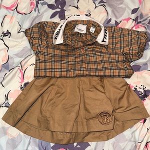 Toddler BURBERRY shirt and shirt SET